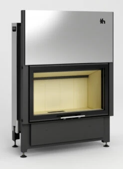 EEK A+ Kamineinsatz HAJDUK VOLCANO BTh Rahmenlose XXL-Scheibe, Schiebetür - 11 KW