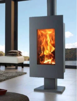 EEK A+ Design-Kaminofen Panadero Osaka 8 KW EcoDesign + Raumluftunabh.