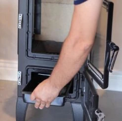 EEK A - Kleiner Dreischeiben-Kaminofen 304-3D Mit Herdplatte - 7,23 KW -Napoleon Geschaft 2112221122222