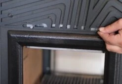 EEK A - Dreischeiben-Holzherd Modell 306-3D Backfach+Herdplatte - 12,87 KW -Napoleon Geschaft 306 3d 4222