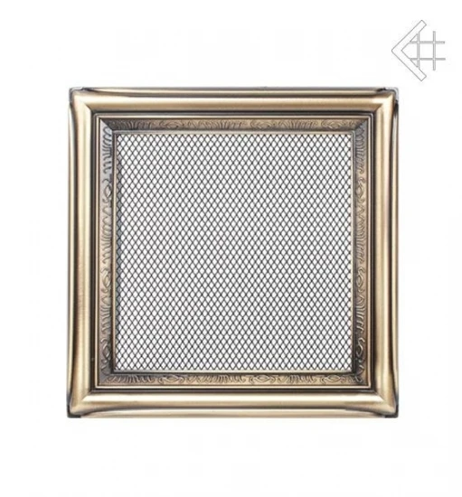 Retro-Lüftungsgitter, 22x22cm, Messing-brüniert 3 Retro-Lüftungsgitter, 22x22cm, Messing-brüniert