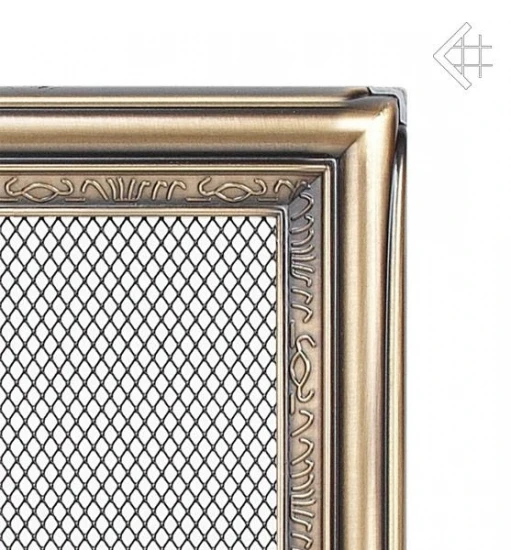 Retro-Lüftungsgitter, 22x22cm, Messing-brüniert 4 Retro-Lüftungsgitter, 22x22cm, Messing-brüniert – Bild 2