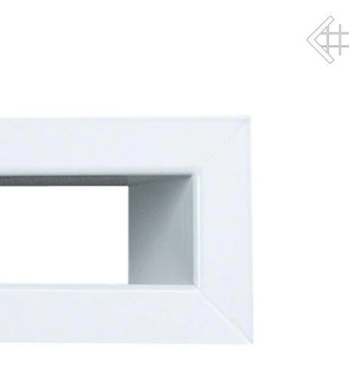 Lüftungsgitter, Luftschlitz Offen, 6x60cm, Weiß 4 Lüftungsgitter, Luftschlitz Offen, 6x60cm, Weiß – Bild 2