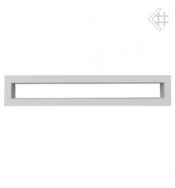 Lüftungsgitter, Luftschlitz Offen, 6x40cm, Weiß