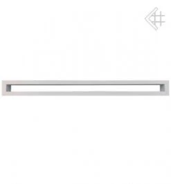 Lüftungsgitter, Luftschlitz Offen, 6x100cm, Weiß