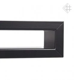 Lüftungsgitter, Luftschlitz Offen, 6x40cm, Schwarz -Napoleon Geschaft 4e2d9a85e6d41 gitter