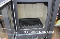 EEK A XXL-Kaminofen (185cm) Victoria Diplomat Mit XXL-Brennraum Schwarz– 14kW -Napoleon Geschaft 51mumttcHeL. AC 1