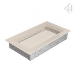 Kamin-Lüftungsgitter, 17x30cm Creme