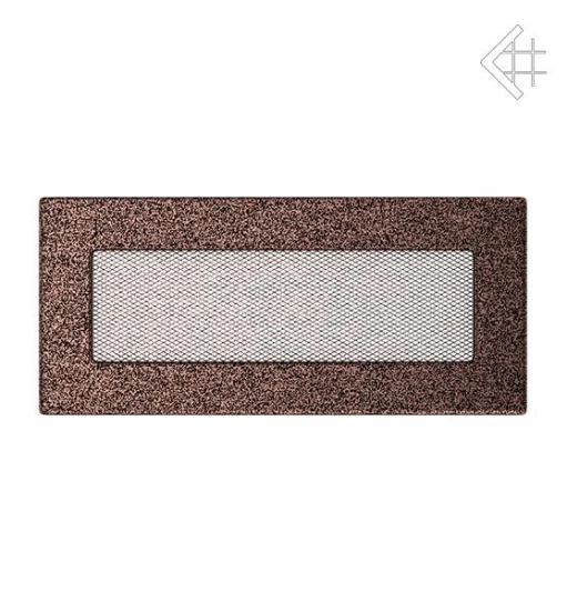 Kamin-Lüftungsgitter, 11x24cm Schwarz/kupfer 4 Kamin-Lüftungsgitter, 11x24cm Schwarz/kupfer – Bild 2
