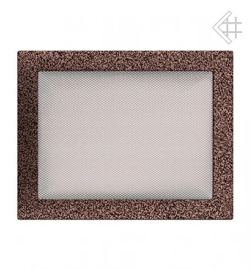 Kamin-Lüftungsgitter, 22x30cm Schwarz/kupfer 4 Kamin-Lüftungsgitter, 22x30cm Schwarz/kupfer – Bild 2
