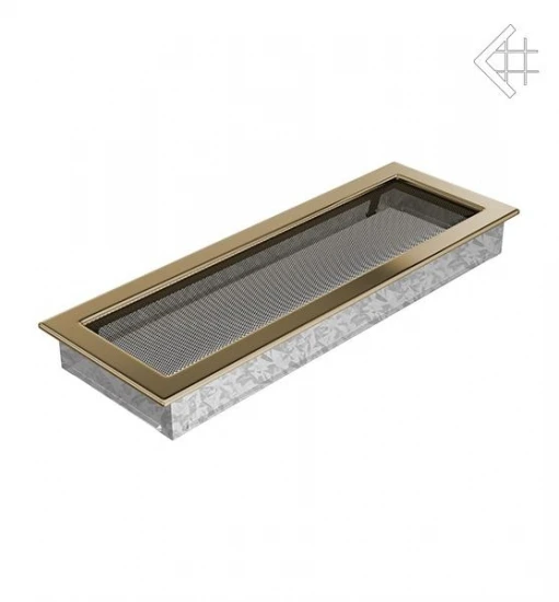 Luxus-Lüftungsgitter, 17x49cm, Vergoldet-glänzend 3 Luxus-Lüftungsgitter, 17x49cm, Vergoldet-glänzend