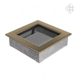 Lüftungsgitter, 17x17cm, Golden-matt