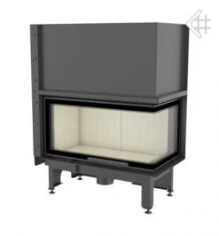 *EEK A - Eck-Kamineinsatz Kratki NADIA/14/P/BS/G Mit Schiebetür Und Seitenglas Rechts - 14 KW -Napoleon Geschaft 552f82f830c9f full