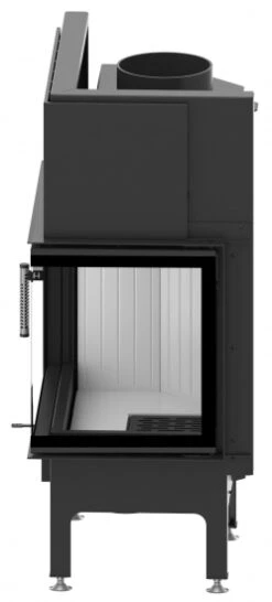 EEK A+ - Eck-Kamineinsatz HITZE Albero AL11R.H DECO Seitenglas Rechts - 11kW -Napoleon Geschaft AL11R H deco 00031