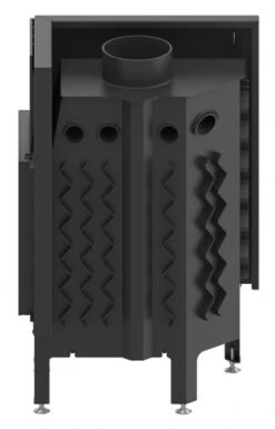 EEK A+ - Eck-Kamineinsatz HITZE Albero AL11R.H DECO Seitenglas Rechts - 11kW -Napoleon Geschaft AL11R H deco 0005