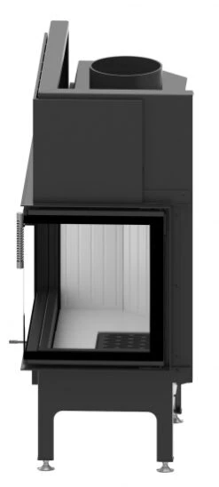 EEK A+ - Eck-Kamineinsatz Albero AL14R.H DECO Mit Seitenglas Rechts -14kW -Napoleon Geschaft AL14R h deco 0003