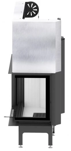 EEK A+ - Eck-Kamineinsatz HITZE Albero AL16RG.H DECO Mit Schiebetür, Seitenglas Rechts -16kW -Napoleon Geschaft AL16RG H deco 0003