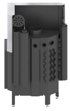 EEK A+ - Eck-Kamineinsatz HITZE Albero AL16RG.H DECO Mit Schiebetür, Seitenglas Rechts -16kW -Napoleon Geschaft AL16RG H deco 0005