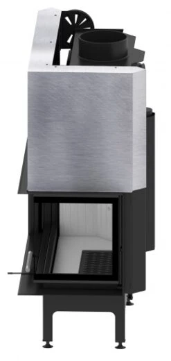 EEK A+ - ECK-Kamineinsatz Albero AL19RG.H DECO Mit Schiebetür U. Seitenglas Rechts -19kW -Napoleon Geschaft AL19RG H deco 0003