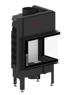 EEK A - Eck-Kamineinsatz HITZE Albero AL9R.H DECO Mit Seitenglas Rechts - 9kW -Napoleon Geschaft AL9R.H DECO 1