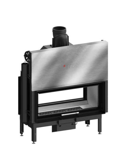 EEK A - XXL-Tunnel-Kamineinsatz HITZE Ardente ARD105X43.DGS Mit Schiebetür - 20kW – Bild 2