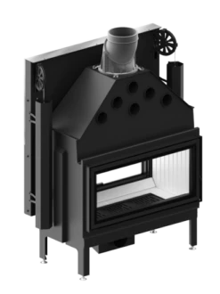 EEK A - Tunnel-Kamineinsatz HITZE Ardente ARD90X41.DGS Mit Hebetür - 18kW -Napoleon Geschaft ARD90x41.DGS ARDENTE Dwustronny Gilotyna Standard 5