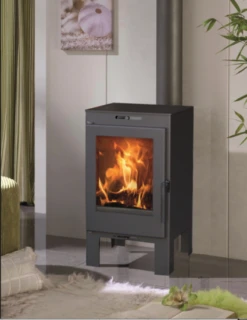 EEK A Kaminofen Panadero Alina EcoDesign - 6,3 KW -Napoleon Geschaft Alina1