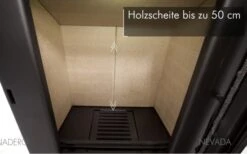 EEK A Kaminofen Mit XL-Sichtscheibe Panadero NEVADA Schwarz - 8,7kW + Ext. Zuluft 12 EEK A Kaminofen Mit XL-Sichtscheibe Panadero NEVADA Schwarz - 8,7kW + Ext. Zuluft -Napoleon Geschaft Nevada3