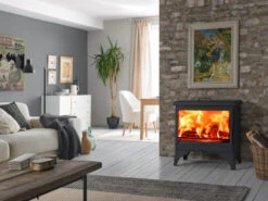 EEK A+ Kaminofen Panadero Boheme Mit Herdplatte (Kochstelle) ECODESIGN - 9,8kW -Napoleon Geschaft Panadero BOHEME