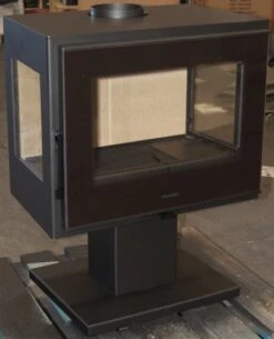 EEK A 3-Scheiben-Kaminofen Panadero OLAF TRIVISION, Raumluftunabh. -5,9kW -Napoleon Geschaft Panadero Olaf