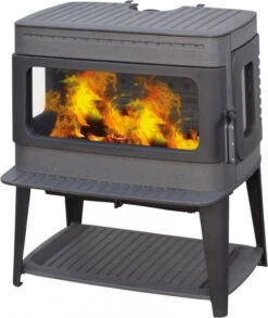 EEK A Design-Gusskaminofen Plamen Authentic 50 Herdplatte, Ext. Zuluft- 12kW