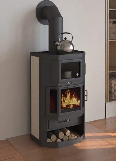 EEK A Kaminofen Mit Backfach+Herdplatte Victoria Taro F Schwarz – 9,53 KW 3 EEK A Kaminofen Mit Backfach+Herdplatte Victoria Taro F Schwarz – 9,53 KW