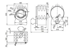 Warmluftofen APOLO 11 Mit 10 KW -Napoleon Geschaft Unbenannt