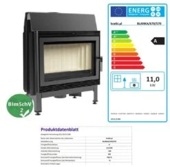 *EEK A - Kamineinsatz Kratki BLANKA 670/570 - 11 KW -Napoleon Geschaft Unbenannt1