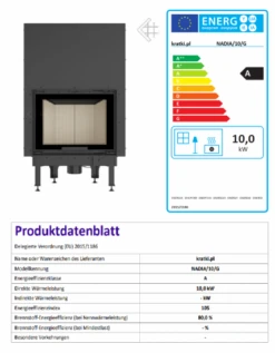 *EEK A - Kamineinsatz Kratki Nadia 10 Mit Schiebetür - 10 KW -Napoleon Geschaft Unbenannt11