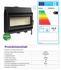 *EEK A+ - Kamineinsatz Kratki BLANKA 910 - 16 KW -Napoleon Geschaft Unbenannt4