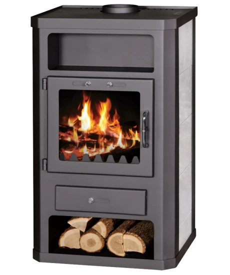 EEK A Kaminofen Victoria Comfort K Schwarz Mit Kachelverkleidung - 11kW 3 EEK A Kaminofen Victoria Comfort K Schwarz Mit Kachelverkleidung - 11kW