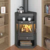 EEK A Eck-Kaminofen Victoria Panama, Schwarz, Dauerbrandfähig – 9kW -Napoleon Geschaft Victoria Panama 1000px