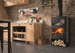 EEK A+ Kaminofen Mit Backfach Panadero ZAMORA - 7,1kW -Napoleon Geschaft Zamora.2