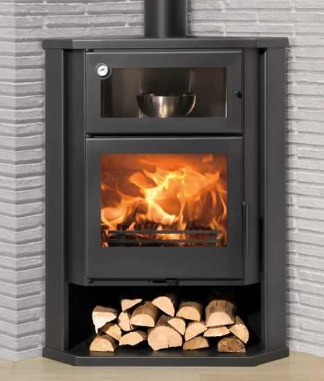 EEK A+ ECK-Kaminofen Mit Backfach Panadero COIMBRA - 7kW 3 EEK A+ ECK-Kaminofen Mit Backfach Panadero COIMBRA - 7kW