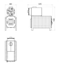 EEK A+ Warmluftofen Hallenheizung FALCO ECO 50 KW Mit Ventilator 13 EEK A+ Warmluftofen Hallenheizung FALCO ECO 50 KW Mit Ventilator -Napoleon Geschaft falco eco 50 masse