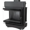 *EEK A - Eck-Guss-Kamineinsatz Kratki MAJA/L/BS/DECO Mit Seitenglas Links - 8kW + BIMSCHV II -Napoleon Geschaft krakti maja 12 l bs deco