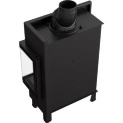 *EEK A+ Eck-Kamineinsatz Kratki LUCY/12/SLIM/P/BS Mit Seitenglas Rechts - 8kW -Napoleon Geschaft kratki LUCY12 SLIM P BS 2