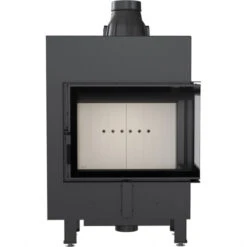 *EEK A+ Eck-Kamineinsatz Kratki LUCY/12/SLIM/P/BS Mit Seitenglas Rechts - 8kW -Napoleon Geschaft kratki LUCY12 SLIM P BS c