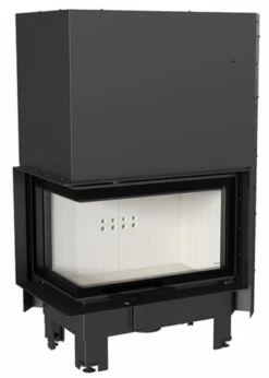 *EEK A - ECK-Kamineinsatz Kratki MBM 10 Links BS Mit Schiebetür - 10 KW