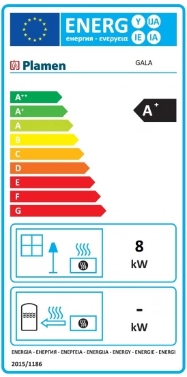 EEK A+ Design-Gusskaminofen Plamen Gala Schwarz, Raumluftunabhängig - 8kW 4 EEK A+ Design-Gusskaminofen Plamen Gala Schwarz, Raumluftunabhängig - 8kW – Bild 2