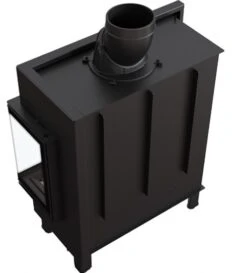 *EEK A - Eck-Kamineinsatz Kratki LUCY/14/P/BS Mit Seitenglas Rechts - 14kW -Napoleon Geschaft lucy14pbs4