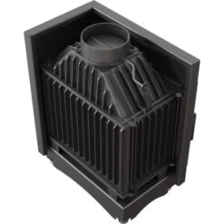 *EEK A - Eck-Guss-Kamineinsatz Kratki MAJA/P/BS/DECO !RR150! Mit Seitenglas Rechts - 8kW + BIMSCHV II -Napoleon Geschaft masse maja 12 p bs deco 4 960 960 1 0 0 32283 3