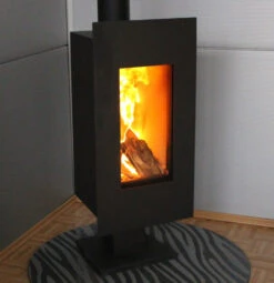 EEK A+ Design-Kaminofen Panadero Osaka 8 KW EcoDesign + Raumluftunabh. -Napoleon Geschaft panadero osaka test2