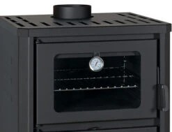 EEK A Kaminofen Mit Backofen Prity FG D – 14kW + BIMSCHV II -Napoleon Geschaft prity fg d detail